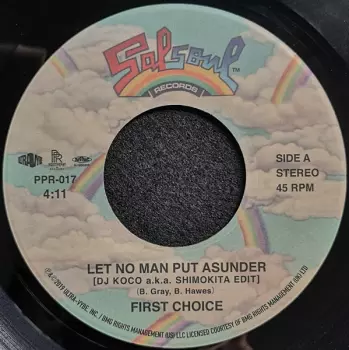 First Choice: Let No Man Put Asunder (DJ Koco A.K.A. Shimokita Edit)
