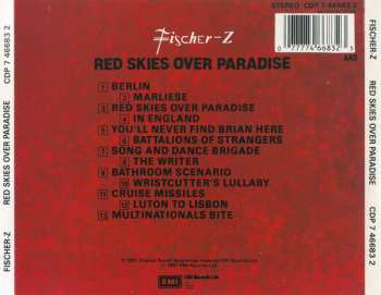 CD Fischer-Z: Red Skies Over Paradise 119221