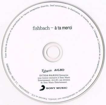 CD Fishbach: À Ta Merci DLX 347335