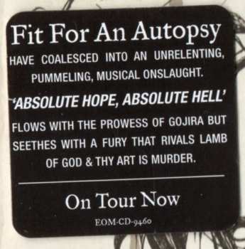 CD Fit For An Autopsy: Absolute Hope Absolute Hell 311686