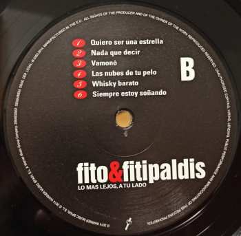 LP/CD Fito & Fitipaldis: Lo Mas Lejos, A Tu Lado 424716