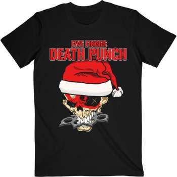 Merch Five Finger Death Punch: Tričko Santa Knucklehead