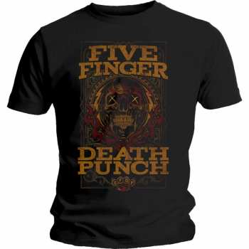 Merch Five Finger Death Punch: Tričko Wanted 