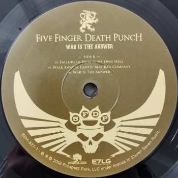 LP Five Finger Death Punch: War Is The Answer 39514
