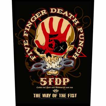 Merch Five Finger Death Punch: Zádová Nášivka Way Of The Fist 