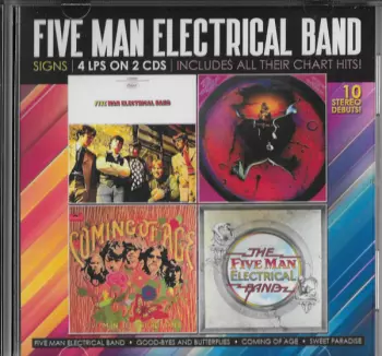 Five Man Electrical Band: Signs - 4 LPs On 2 CDs