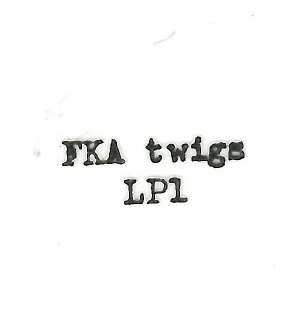 CD FKA Twigs: LP1 98814