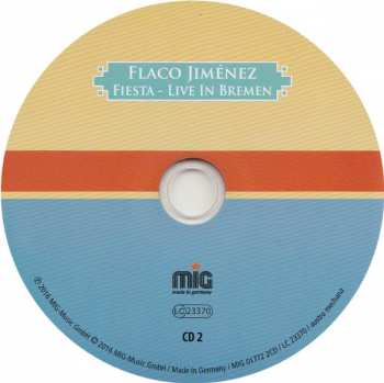 2CD Flaco Jimenez: Fiesta - Live In Bremen 106594