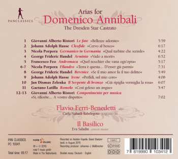 CD Flavio Ferri Benedetti:  Arias For Domenico Annibali The Dresden Star Castrato 333378