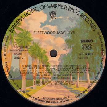 2LP Fleetwood Mac: Live 151571
