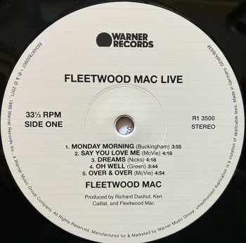 2LP Fleetwood Mac: Live 397949