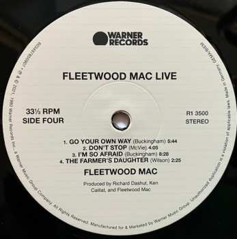 2LP Fleetwood Mac: Live 397949