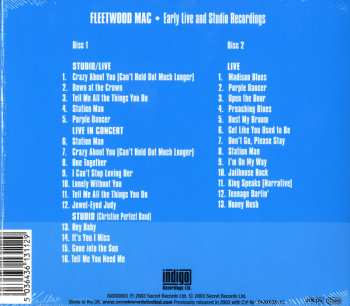 2CD Fleetwood Mac: Madison Blues 95089