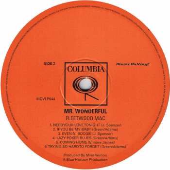 LP Fleetwood Mac: Mr. Wonderful 77241