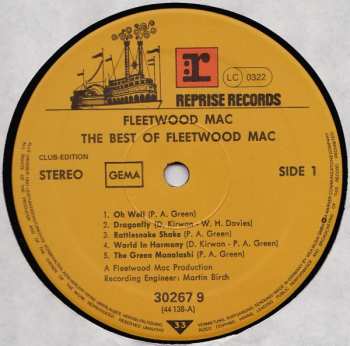 LP Fleetwood Mac: The Best Of Fleetwood Mac
