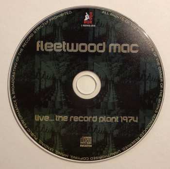 CD Fleetwood Mac: Live.. The Record Plant 1974 422915