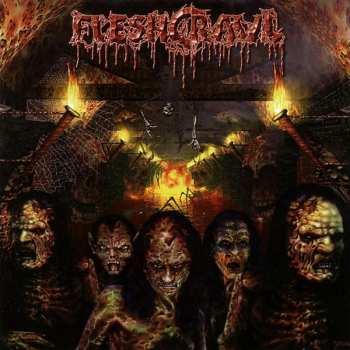 Fleshcrawl: As Blood Rains From The Sky ... We Walk The Path Of Endless Fire