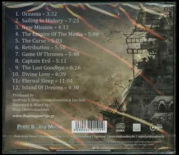 CD Floating Worlds: Battleship Oceania 3729