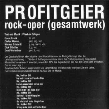 CD Floh De Cologne: Profitgeier 328372