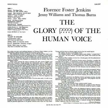 CD Florence Foster Jenkins: The Glory (????) Of The Human Voice 195868