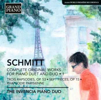 CD Florent Schmitt: Complete Original Works for Piano Duet and Duo - 1 450052