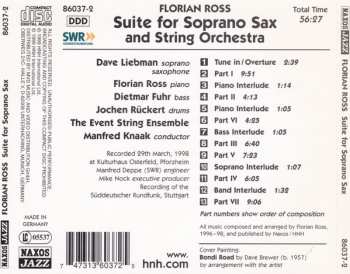 CD Florian Ross: Suite For Soprano Sax And String Orchestra