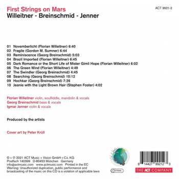 CD Florian Willeitner: First Strings On Mars 117396