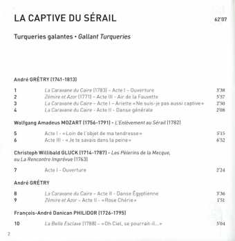 CD Florie Valiquette: La Captive Du Sérail (Turqueries Galantes ∙ Gallant Turqueries) 474569
