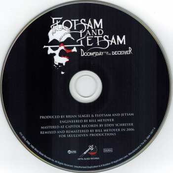 CD Flotsam And Jetsam: Doomsday For The Deceiver LTD | DIGI 10171