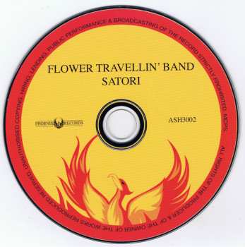CD Flower Travellin' Band: Satori LTD 521503