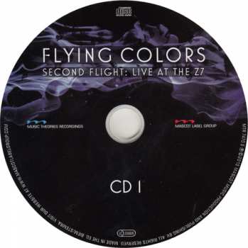 2CD/Blu-ray Flying Colors: Second Flight: Live At The Z7 31805