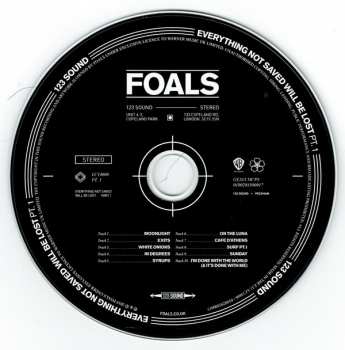CD Foals: Everything Not Saved Will Be Lost : Part 1 11799