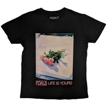 Merch Foals: Foals Unisex T-shirt: Life Is Yours (large) L