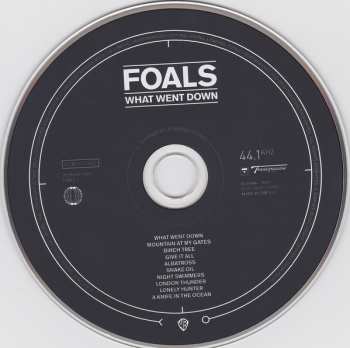 CD Foals: What Went Down 40017