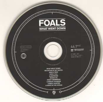 CD/DVD Foals: What Went Down DLX 47372