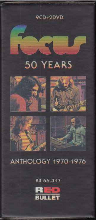 9CD/2DVD/Box Set Focus: 50 Years: Anthology 1970-1976 41543