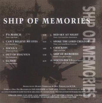 CD Focus: Ship Of Memories 32376