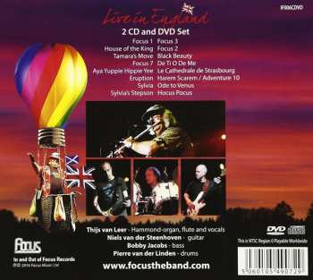 2CD/DVD Focus: Live In England 300313