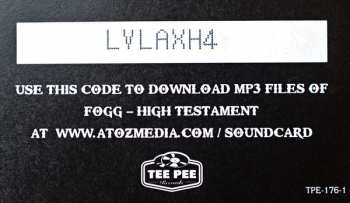 LP Fogg: High Testament CLR 73522