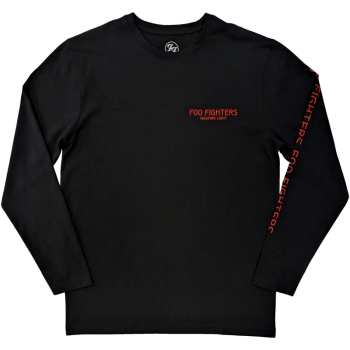 Merch Foo Fighters: Foo Fighters Unisex Long Sleeve T-shirt: Wasting Light (back & Sleeve Print) (large) L