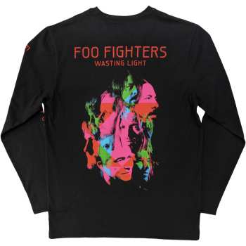 Merch Foo Fighters: Foo Fighters Unisex Long Sleeve T-shirt: Wasting Light (back & Sleeve Print) (medium) M