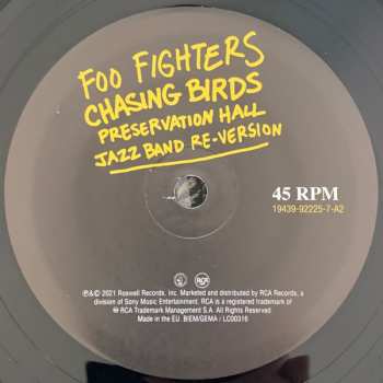 SP Foo Fighters: Making A Fire (Mark Ronson Re-Version) / Chasing Birds (Preservation Hall Jazz Band Re-Version) LTD 424872