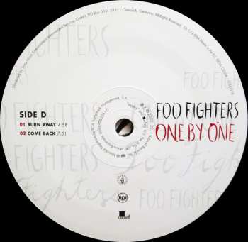 2LP Foo Fighters: One By One 41748