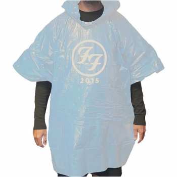 Merch Foo Fighters: Foo Fighters Unisex Poncho: Black Ff (ex-tour)
