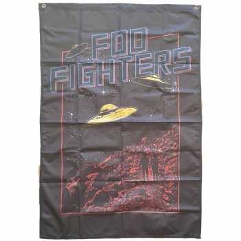 Merch Foo Fighters: Textilní Plakát Ufos