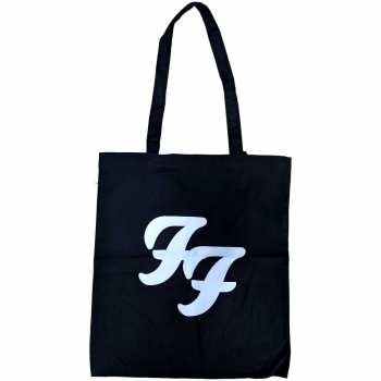 Merch Foo Fighters: Foo Fighters Tote Bag: White Ff (ex-tour)