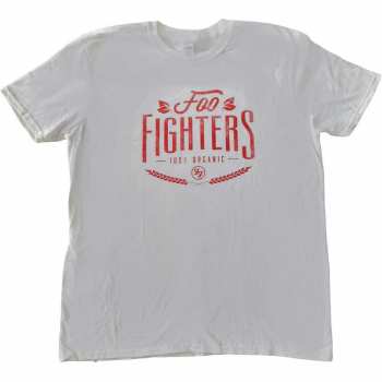 Merch Foo Fighters: Foo Fighters Unisex T-shirt: 100% Organic (small) S