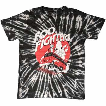 Merch Foo Fighters: Foo Fighters Unisex T-shirt: Speeding Bus (wash Collection) (x-large) XL