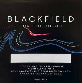 LP Blackfield: For The Music LTD | CLR 13052