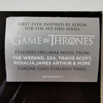 LP Various: For The Throne (Music Inspired By The HBO Series Game Of Thrones) LTD | CLR 13056